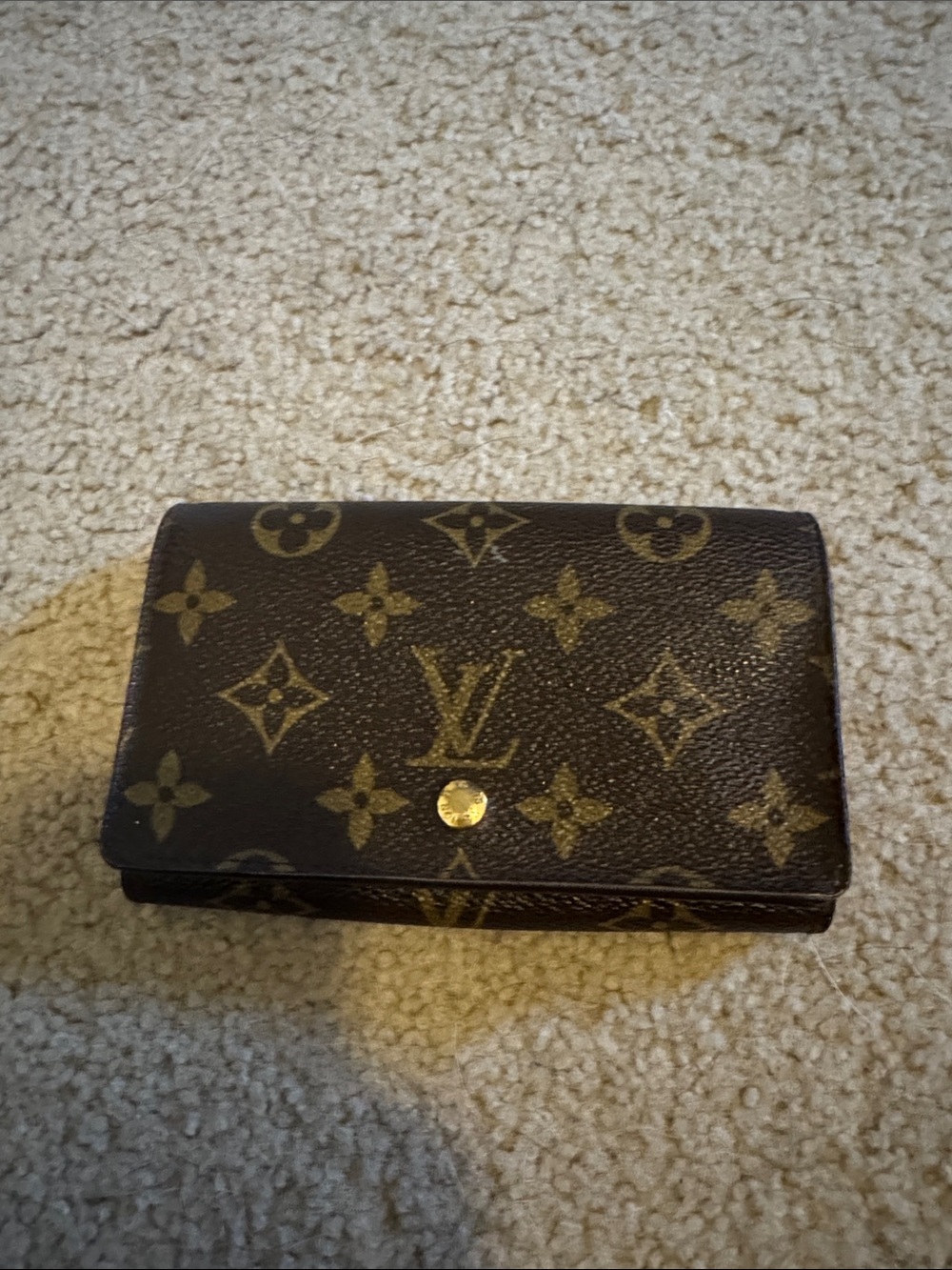 Louis Vuitton Monogram Canvas Porte Monnaie Tresor